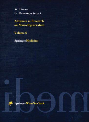 【预订】Advances in Research on Neurodegener...
