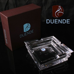 原装 创意水晶烟缸家用办公精致水晶烟灰缸 时尚 进口捷克Duende欧式