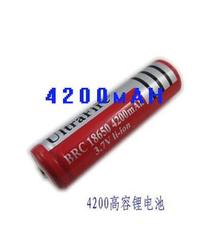 UF 4200mAh毫安充电18650锂电池适用唱戏机看戏机扩音器插卡音箱