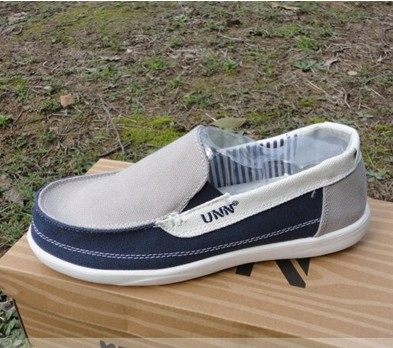 2026春夏新款正品UNN拼色沃尔卢低帮鞋透气帆布鞋休闲男鞋包邮