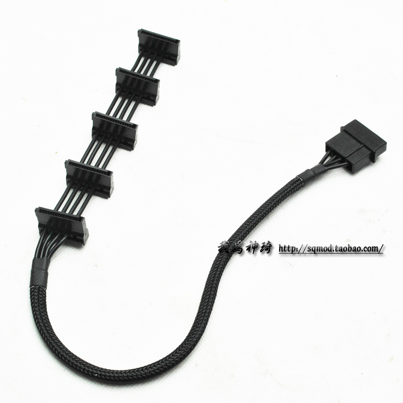 精工套网 大4pin 18awg 40CM 一分五 SATA 硬盘组 硬盘笼精品线|ruв категории Цифровые аксессуары, цифровой периферийных, линии данных - от Buy2taobao.com для оказания профессиональной услуги покупки агента Taobao