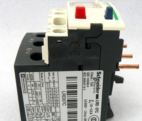 原产施耐德(上海) 热过载继电器 LRD07C LR-D07C 1.6-2.5A