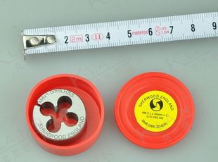 克伦威尔工具 2040K 英国SHERWOOD高速钢公制细牙圆板牙SHR 086