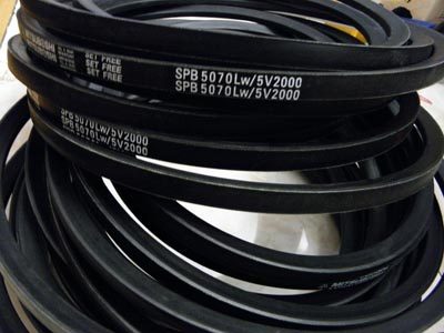 MITSUBOSHI防油三角皮带SPB8500LW/5V3350三之星皮带SPB9000LW