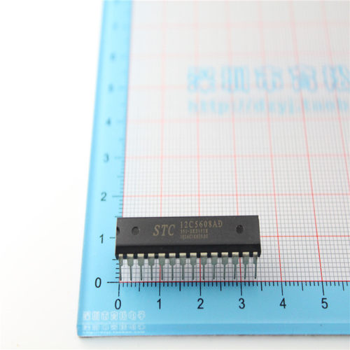 28脚 直插 STC12C5608AD-35I-SKDIP28 全新原装STC单片机
