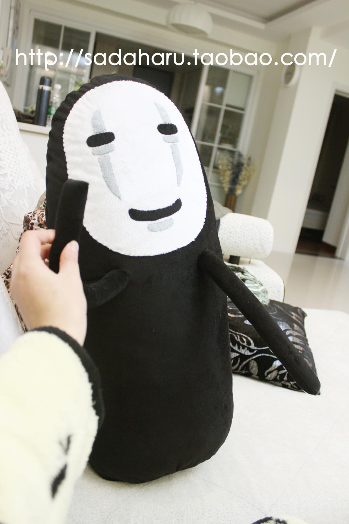 千与千寻宫崎骏超萌微笑毛绒周边