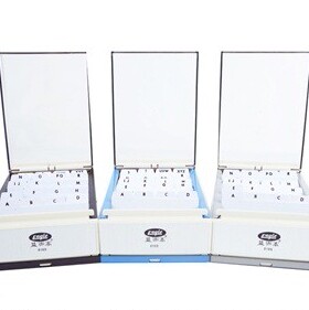 益而高（EAGLE） 818S 小号名片盒 （约装400张名片）