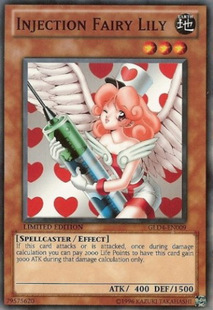 游戏王 美版 正版 - 注射天使 莉莉 Injection Fairy/平卡/限定