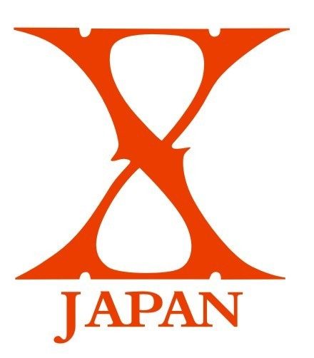 汽车装饰贴纸/反光贴/拉杆箱贴 墙贴 玻璃贴 x乐队标志  x-japan