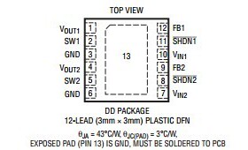 原装  LTC3535EDD LTC3535 DFN-12现货