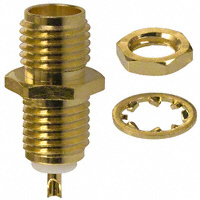 Amphenol  连接器 同轴RF 插孔 母插口 焊杯 50 欧姆  132137