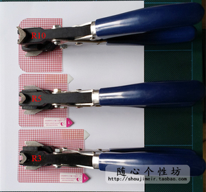 卡片圆角器 吊牌剪角器 纸张倒角器 切角机 R3 R5 R10mm半圆切角