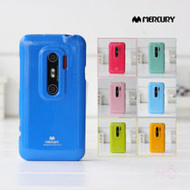 韩国mercury HTC EVO 3D G17 手机壳XL/X315E/G21硅胶保护套 闪粉
