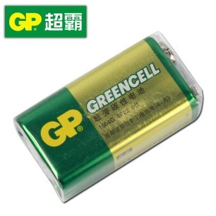 GP超霸 9V电池 9伏 6F22电池 仪表电池 无线麦克风电池 1604G-S1