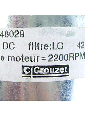 82048029 CROUZET 24VDC 42RPM 直流变速电机