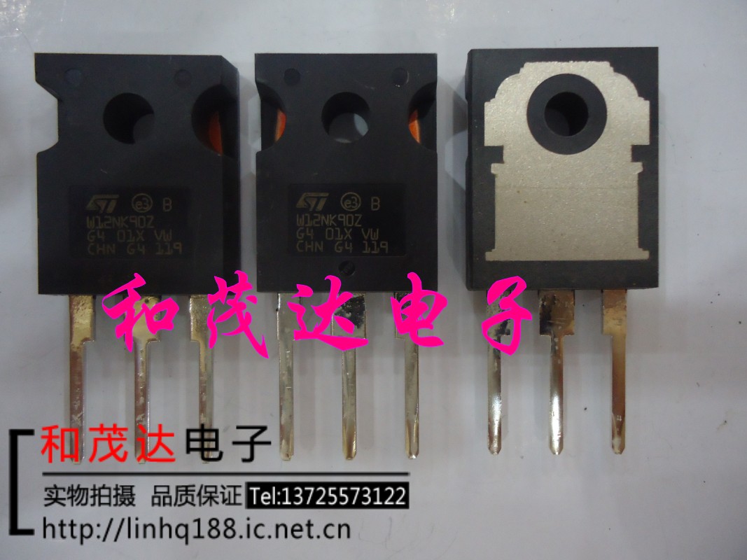 ㊣STW12NK90Z W12NK90Z TO-247 进口全新MOS场效应管900V12A 原装
