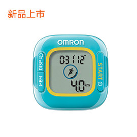 欧姆龙卡路里计HJA-313升级HJA-300背光灯记忆时间计步器正品行货