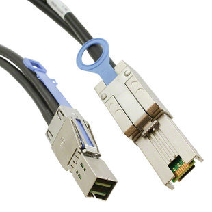 IBM 原装SFF-8644 对 SFF-8088 MiniSAS HD 1.5m 74Y9036/00E5648