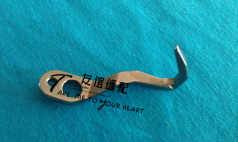 工业缝纫机配件 飞马M700拷边机护针四线包缝机护针 弯针 209009
