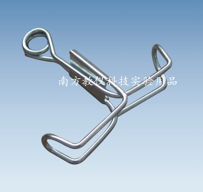 64007止水夹 止水皮管夹 乳胶管夹 金属弹簧止水夹 化学实验器材