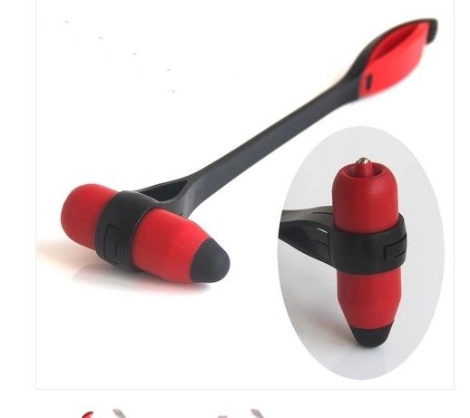 火柴棒医生硅胶保健按摩锤 穴位敲打锤经络锤养生槌健身捶拍打锤