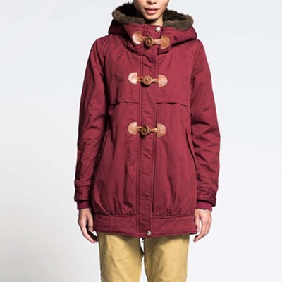 Moveupmoveup学院风连帽外套