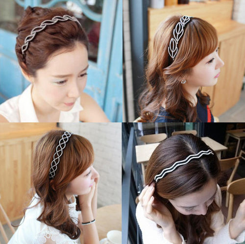 韩版镶钻时尚风头饰品发卡子