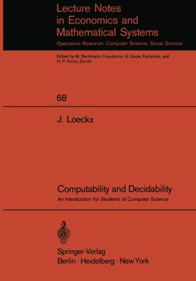 【预订】Computability and Decidability: An I...