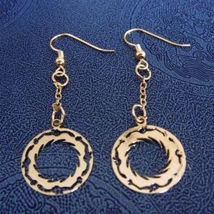金沙太阳神鸟耳环耳坠-四川成都特色纪念品【巴蜀尚品】