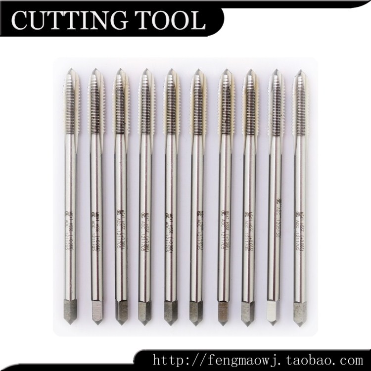 二手进口丝锥台湾OSG HSSE +0.066 M6*1加长小柄先端机用丝攻通孔