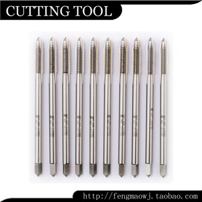 二手进口丝锥台湾OSG HSSE +0.066 M6*1加长小柄先端机用丝攻通孔