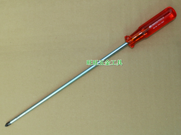 进口瑞士PB 加长十字螺丝刀 PH2*300 起子 改锥 PB 190.2-300