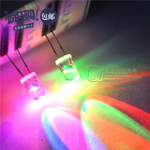 Qiaotian led 5mm Round Head seven color slow flash alternate (50 PCs.)