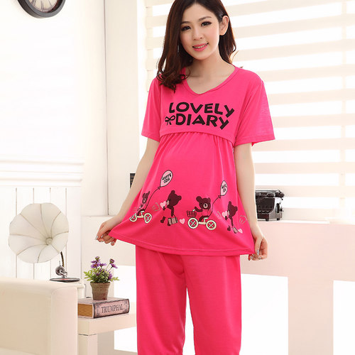 慈颜春夏月子服孕妇睡衣