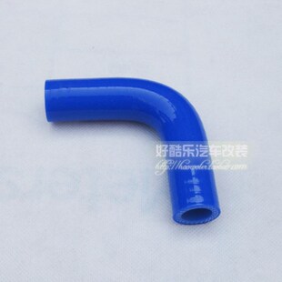 90度19MM汽车改装耐高温高压硅胶管水管 暖风水管 矽胶管弯头