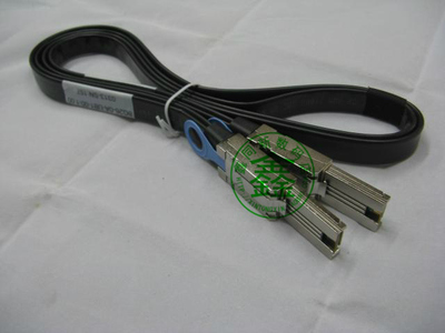 原装 SFF-8088/SFF-8088 MINI SAS26P TO MINI SAS26P 1米 扁线