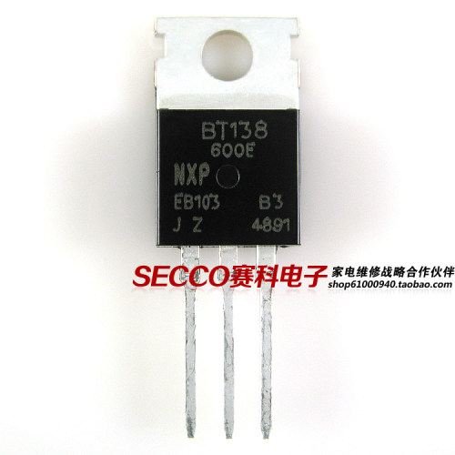 〖原装拆机〗BT138-600E 三端双向可控硅 12A 600V 电子元器件