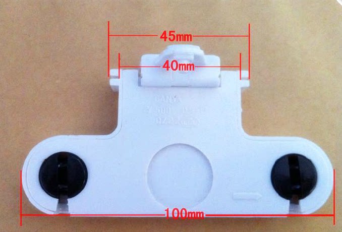 灯具配件 t8八字型灯脚  t8灯座划槽式灯脚 t8 双管日光灯脚