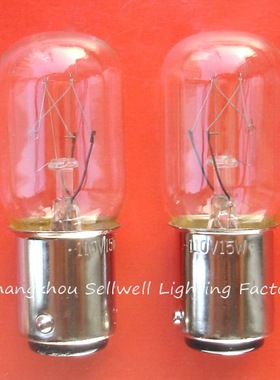 赛远电光源 微型灯泡 110V 15W BA15D T20X48 a623 高品质