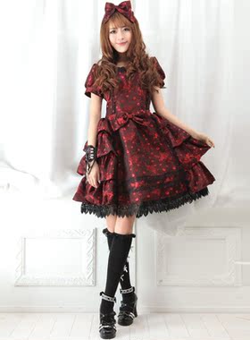 Lolita 公主洋装唯美宫廷礼服高贵气质洋装公主连衣裙 81133