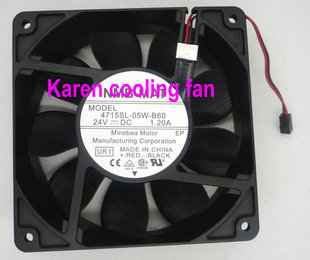 05W 4715SL 日本NMB 1.2A防水散热风扇 12038 DC24V B60 全新原装