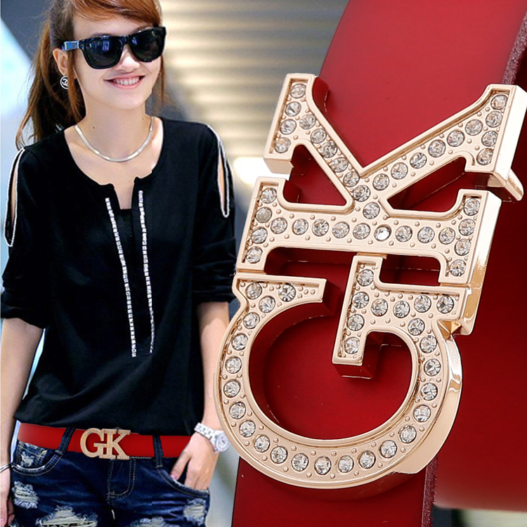 腰带/带/腰链思艺皮具女款韩国