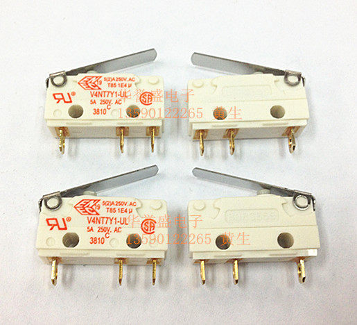 瑞士思博burgess 高品质 微动开关v4nt7y1-ul,工业级带柄微动