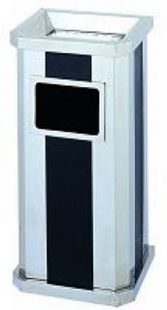 不锈钢垃圾桶酒店会所KTV 创意烟灰桶靠墙式果皮箱电梯豪华垃圾桶