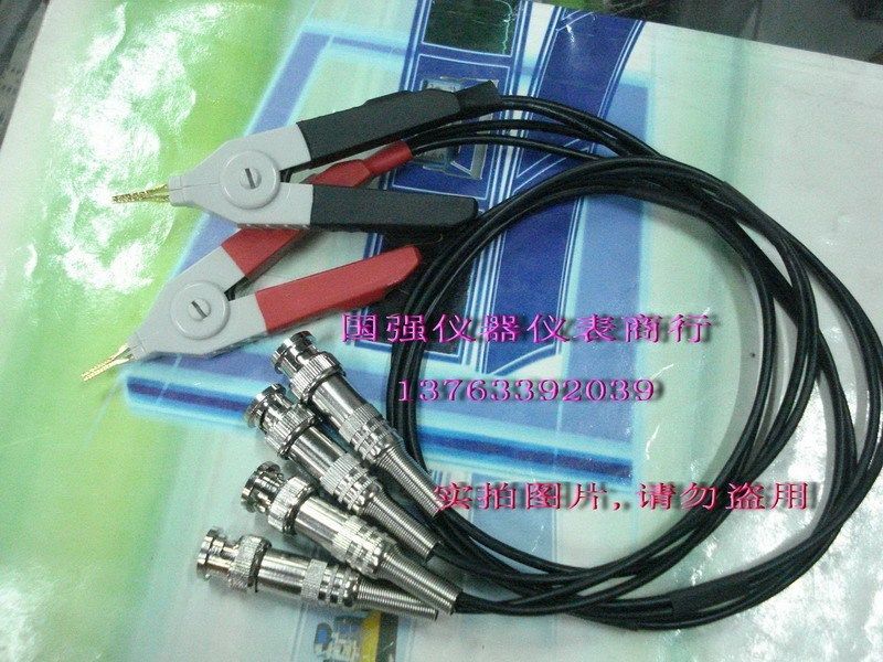 全新电桥测试线 LCR测试线 电桥夹具 LCR测试夹