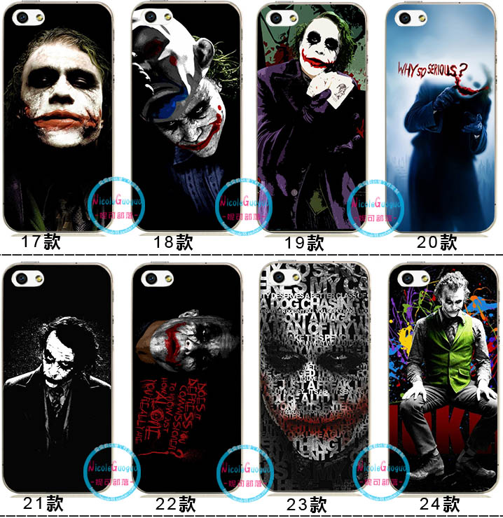 iphone5se/14硅胶手机壳蝙蝠侠iphone7 plus适用壳小丑R9希斯莱杰-封面