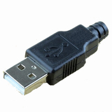 USB Male Head USB-A Общественная сварочная линия USB Сварная головка/проводка/оболочка/мужская голова