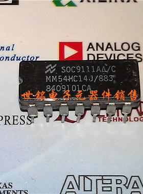 MM54HC14J/883 5962-8409101CA SN54HC14J CD54HC14F 现货集成IC