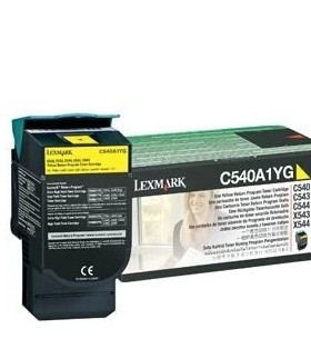 【原装】利盟C540粉盒 黄色C540A1YG X543 X544 打印机 粉盒