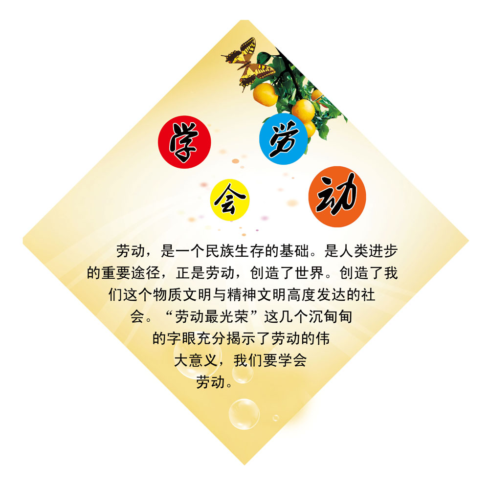 647海报印制展板素材341学校学会劳动宣传教育副本